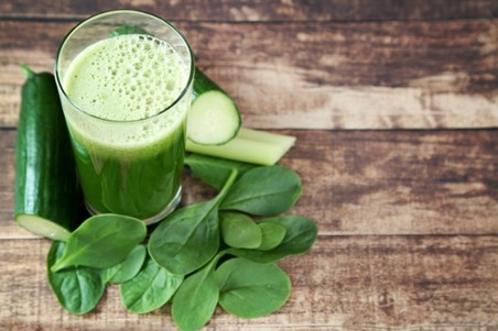 jus légumes vers santé concombre épinards