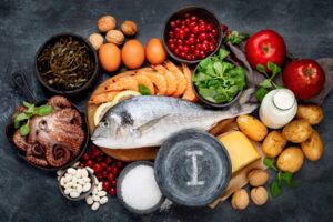 aliments riches en iode poisson sel végétaux